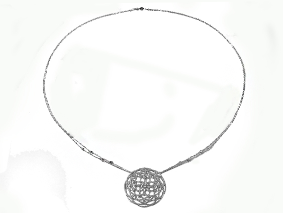 925 Sterling Silver Necklace in Thailand